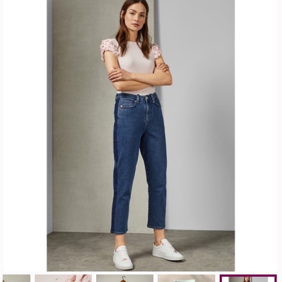 Ted Baker Floral Appliqué Top - Picture 10 of 10